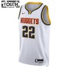Denver Nuggets Zeke Nnaji 22 Nike 2022-23 Association Edition Valkoinen Lasten Pelipaidat Swingman